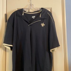 Men’s black New Orleans Saints shirt